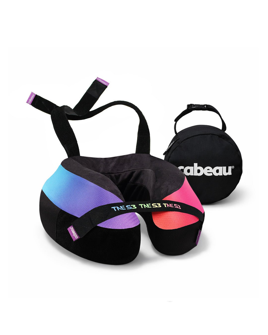 The Neck's Evolution S3 (TNE) Neck Pillow - Amsterdam Rainbow