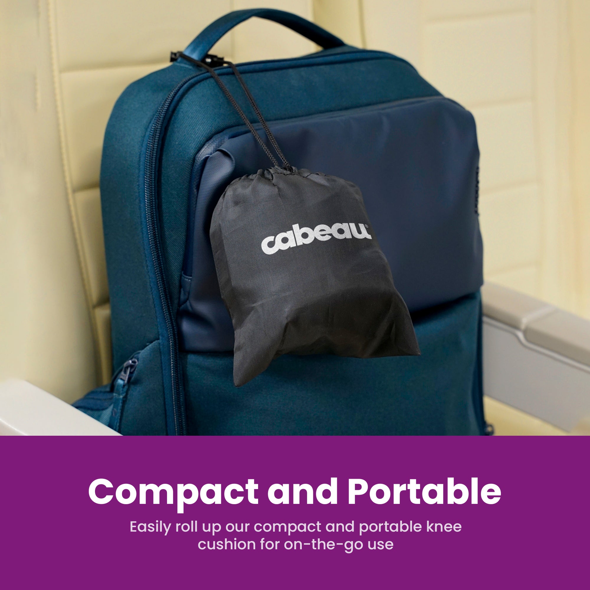 KneedThis - compact and portable with included carrying case