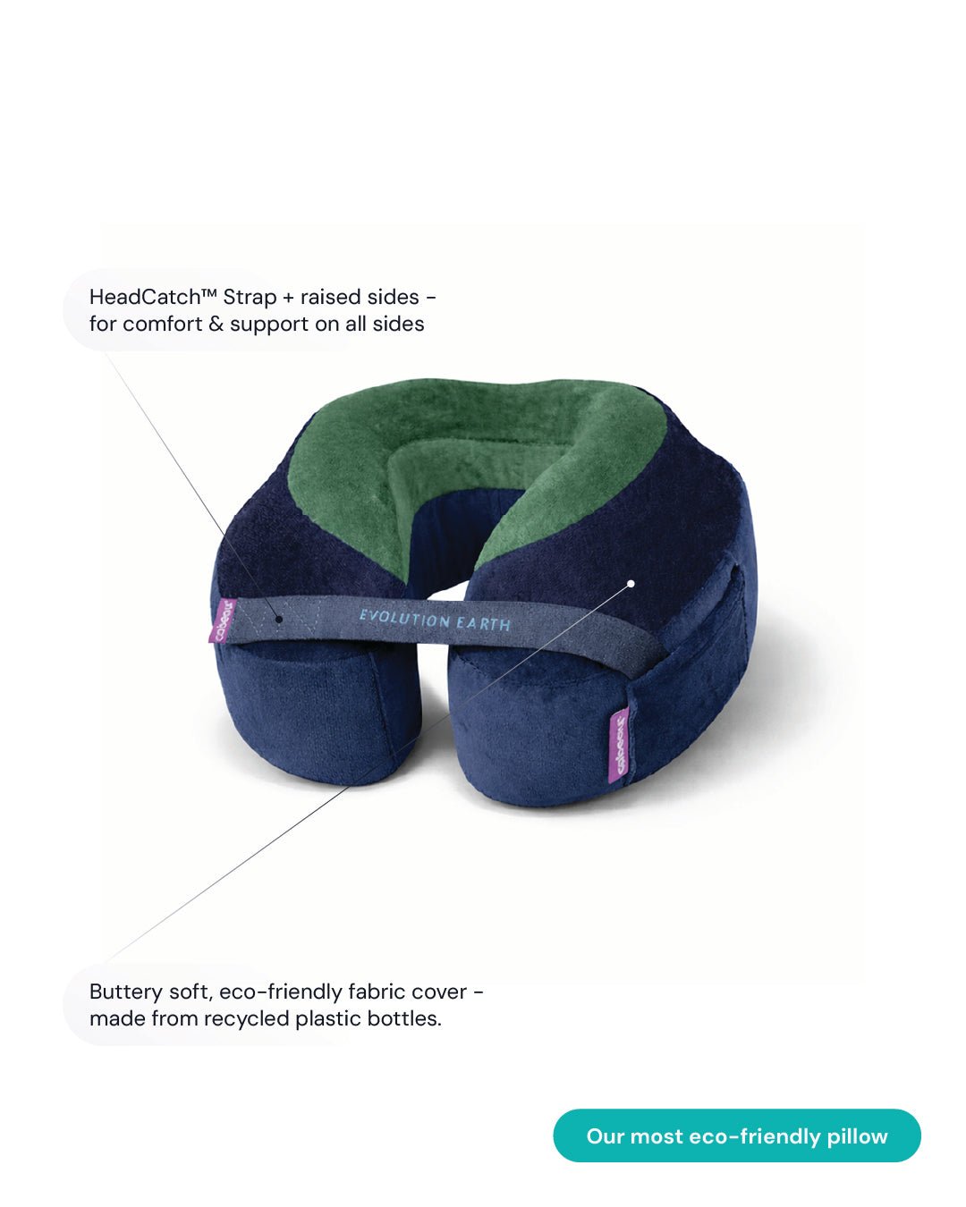 Evolution Earth Deluxe Neck Pillow - Cabeau